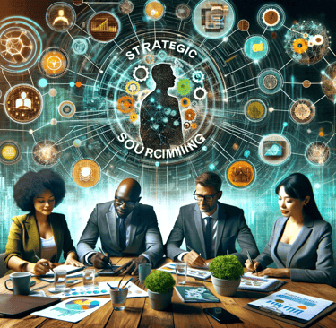 a group of business people sitting at a table