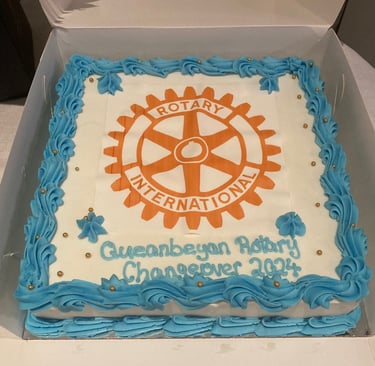 2024 Changeover celebration cake - yummy!