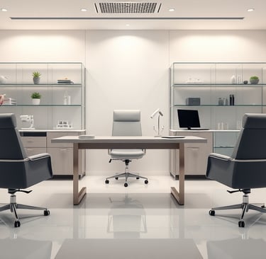 Imagem de um consultório médico