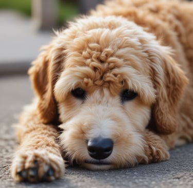 A curious tabby cat batting at a sleek pet product featuring a paw print logo on a cozy living room floor.