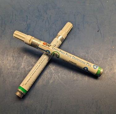 Popular solder flux dispensing pens