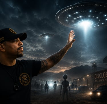 Cesar Pagan discussing UFO disclosure, extraterrestrial intelligence, and UAP research