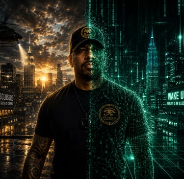 Cesar Pagan exploring reality, simulation theory, multiverse concepts, and higher dimensions.