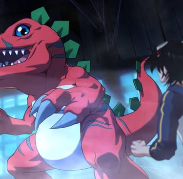 Screenshot video Digimon story Cybersleuth