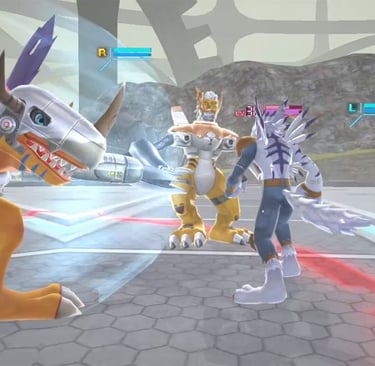 Immagine gameplay Digimon Story: Cyber Sleuth