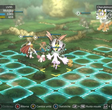 Immagine gameplay Digimon Survive