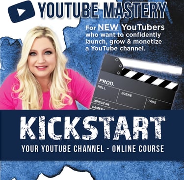 Kickstart Your YouTube Channel Online Course