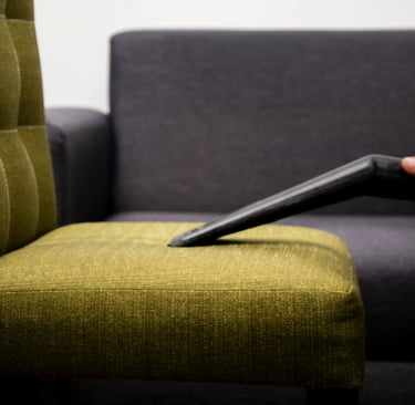 sofa vacuuming