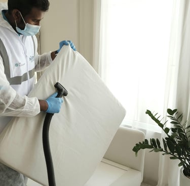 bedroom upholstery cleaning