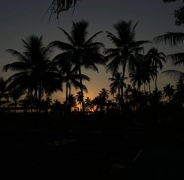 the sunset scene at best one day picnic place | PRR