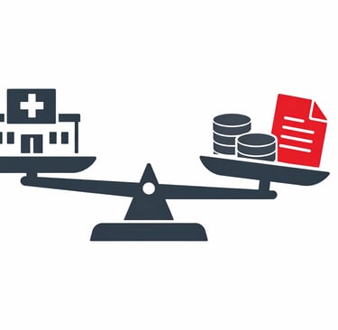 An illustrative chart showing the difference in valuation multiples between an agency with clean enr
