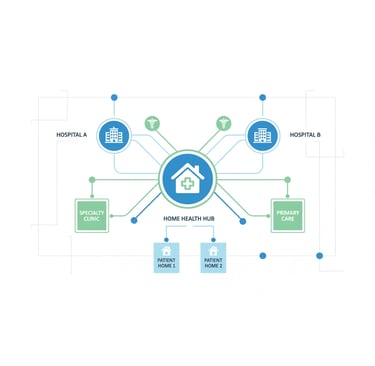Strategic roadmap timeline showing agency transition from FFS to hybrid value-based model