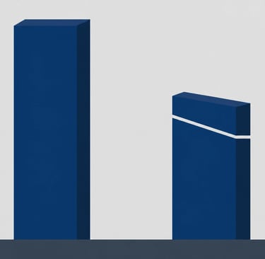 A conceptual graph showing the relationship between OASIS accuracy and business valuation multiples 