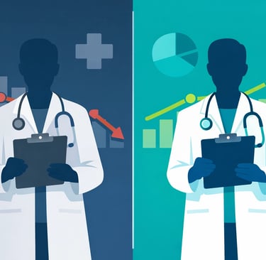 Strategic valuation framework showing the 10 key drivers that impact home health and hospice agency 