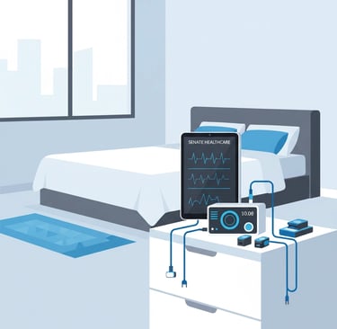 Calendar showing September 30, 2025 deadline with hospital-at-home program documentation