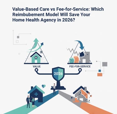 Bar chart comparing 2026 Medicare payment changes between FFS and value-based programs