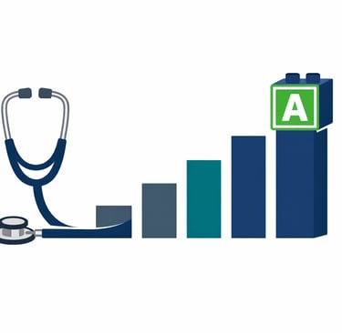 A bar chart comparing 2024 and 2026 deal volumes for pediatric home care versus adult home health, s