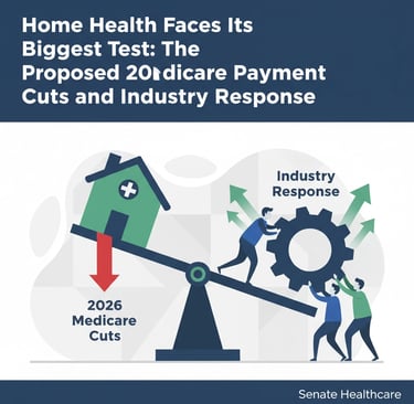 Home health agencies nationwide prepare for potential unprecedented Medicare payment reductions in 2
