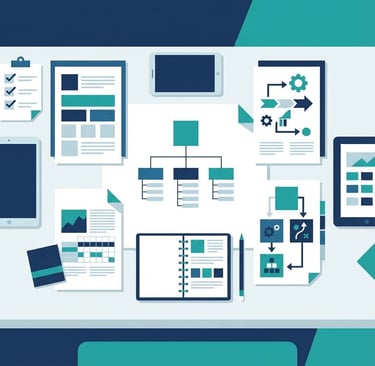 Strategic planning session with home health agency leadership reviewing market positioning and valua