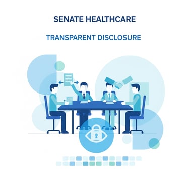 ransparent business disclosure meeting with professional advisors