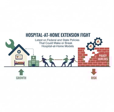 Healthcare professional providing medical care to elderly patient in home setting with medical equip