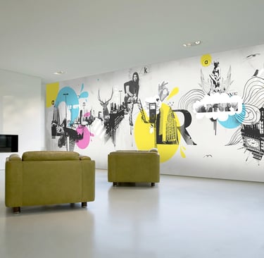 Wandbespannung . Spanndecke