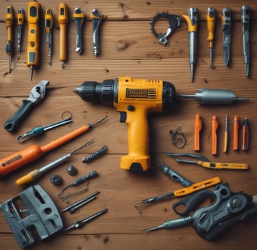 A close-up view of a shiny metallic nut and a screw placed on a plain white surface. The objects are made of steel with a reflective silver finish, emphasizing their industrial design.