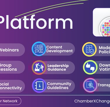 CXN Platform v2 with webinars, content tools, leadership guidance, and transparency