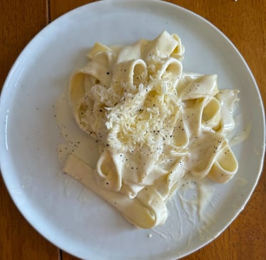 fettuccini Alfredo