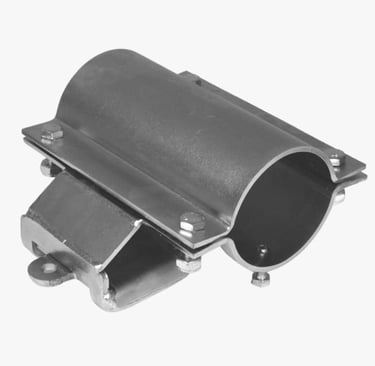 Robot Trolley montaż specjalny do okrągłego profilu przyczepy