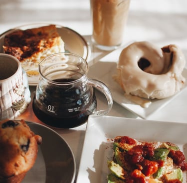 Brunch Auburn, toast, waffle, casserole, crepe