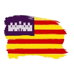 bandera de las islas baleares