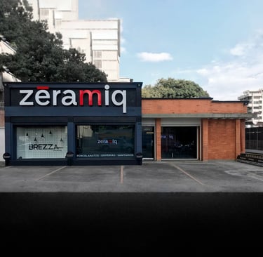 Fachada de la tienda Zeramiq, en Los Palos Grandes Caracas.
