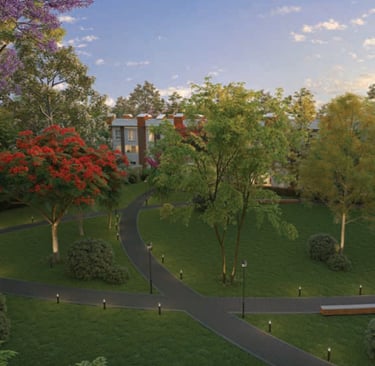 Garden at DeansGate Villa Projects