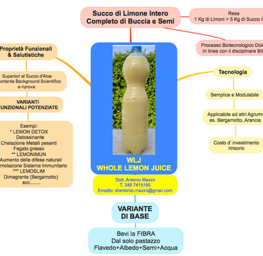 Kefir di Limone Integrale (Buccia, Semi, Albedo, Polpa, Succo)