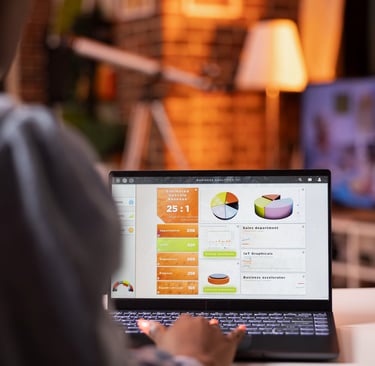 Customer support dashboard in SaaS platform with real-time chat analytics