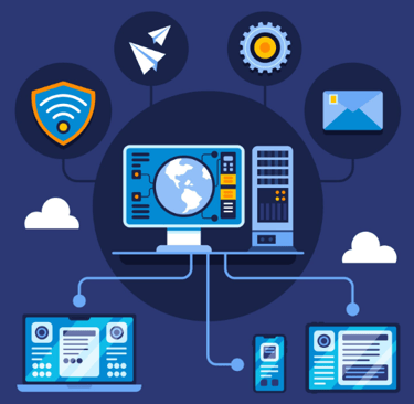 Cloud-based SaaS infrastructure security architecture overview diagram