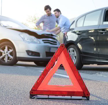 Stłuczka dwóch samochodów PDU Polskie Doradztwo Ubezpieczeniowe