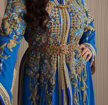 jabador - mode marocaine traditionnelle - caftan artisanal marocain - collection caftan marocain - b