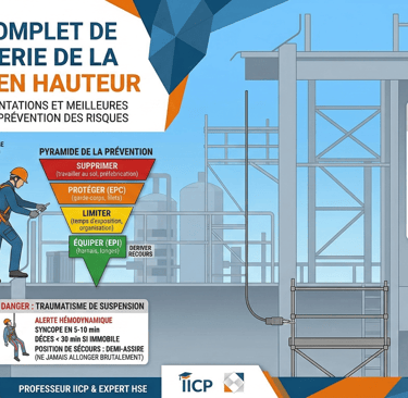Ingenieur de de securite de Travail en hauteur