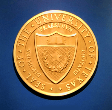 Emblems of the University of Texas Southwestern Medical School- from August 25, 1981.