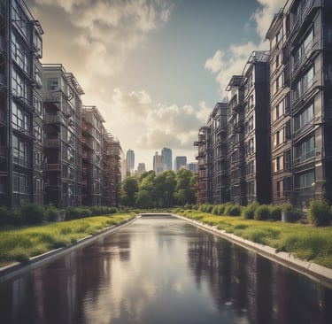 a man riding a skateboard down the side of a ramp