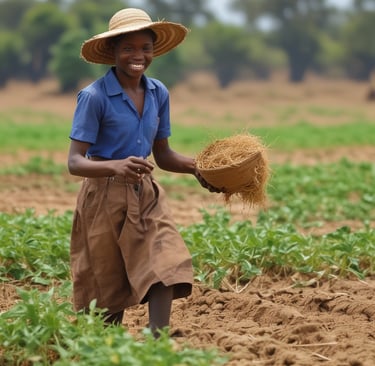 A team of geologists examining soil samples in a remote mining area.
