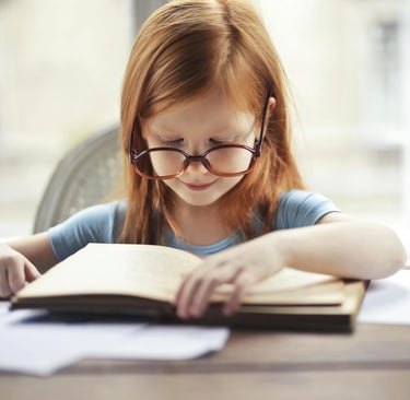 Girl reading
