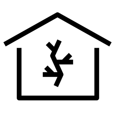 CASA COM TRINCA E RACHADURAS PATOLOGIA DAS CONSTRUÇÕES