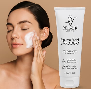 a woman with a white face and a white face cream on her face