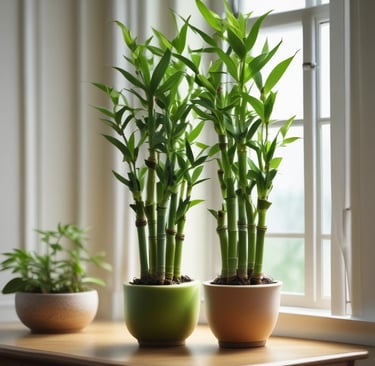 lacky bamboo plant