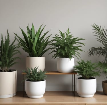 indoor plants in hause
