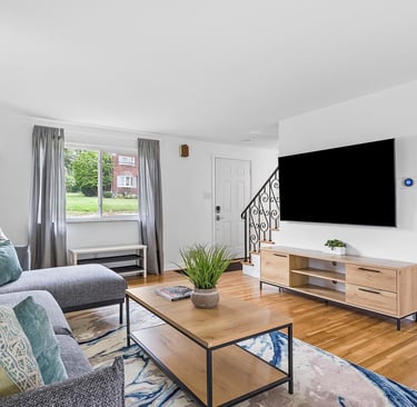 Enjoy an extended stay at this cozy yet modern Northside rental offering ample space for 8 guests—wi