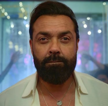 Bobby Deol as a villain on the bad of bollywood